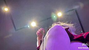 imagine my huge mistress ass smothering your face in stockings