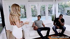 i'm karla kush taking two huge black cocks deep