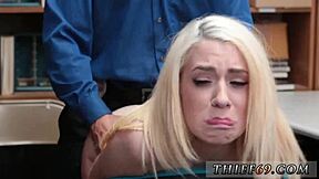 Petite blonde teen cop seduces old man in uniform first time hardcore episode one