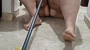 intrigued by coolmarina's madura dragging across floor fucking her big ass all summer