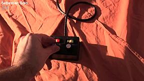 sebastian solo tigerr benson deepthroats chokes on sybian machine pov orgasm