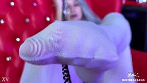 imagine my huge mistress ass smothering your face in stockings