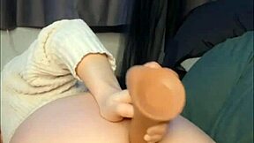 wanna see this big ass slut take doggy anal pounding??