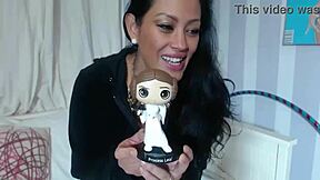 horny maxine x stuffs massive dildos in huge tits milf's loose wet pussy cavity