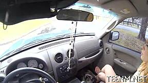 Hardcore street teen Lucy Tyler craves cash for rough pounding gp314