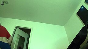 Unaware Giantess Jane Judge's Tight Panties in Laundry