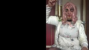 shy bisexual crossdresser virgin begs to swallow your cock on homemade film