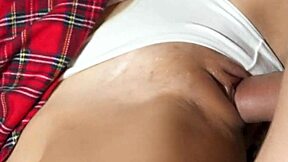 pretty college teen 18+ first cock tasting adventure