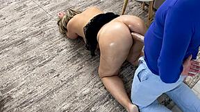 Housewife anal assfucked by lover while husband away