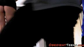 Fetish Cheerleader Fucks Her Whole Team Hard!