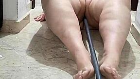 intrigued by coolmarina's madura dragging across floor fucking her big ass all summer