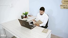 your petite secretary slut needs cock correction bent over desk rough fuck?