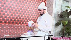 what happens when a tgurl's tight ass gets wrecked bareback till creampied gaping?