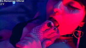 tiny latina goddess feet make him lick and tickle in submission