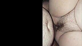 thick mommy's hairy pussy milked in sloppy creampie compilation 💦🥛