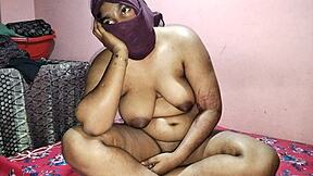 Indian schoolgirl curiously handles condom for her very first time on camera