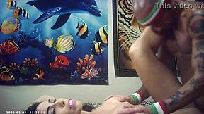 feel candice cumm take maxxx loadz's italian machine pounding her shaved pussy pov!