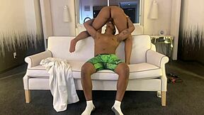 Man, Mochamenage's ebony milf pussy takes monster cock doggystyle