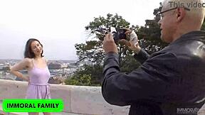 ginger goddess berta lusty lures lovers to castle district for creamy threesome revenge orgy