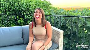 Ashley and Lexi in Lingerie Crave a Brutal FFM Fuck with Tiny Waists Bouncing!