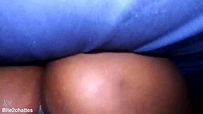 her juicy ebony pussy lips scream in ecstasy as he pounds her tight wet hole.