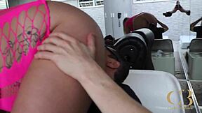 slutty brazilian bbw wife drilled bareback by bbc and bwc in interracial 3some