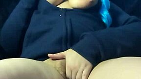 feeling so wet i touch my hairy pussy till i cum hard