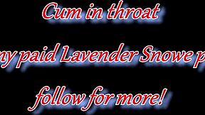 Goth girl in glasses gets extreme upside down deepthroat facefuck with black lipstick until throbbing cum floods her squirting throat