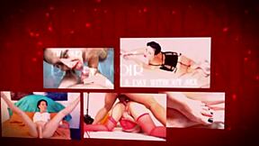 Nudist housewife rubs juicy pussy bare at crowded barber shop