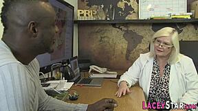 British granny craving that interracial anal pounding now?