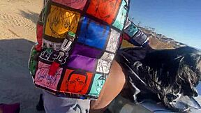 i bent my petite ebony girl over car hood for quick public doggystyle before class