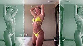 madisyn huntt bikini outfit haul twerking downblouse nipslip cameltoe college pussy tease boobs