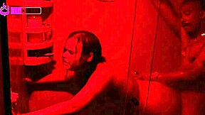 big black cock bareback slams curvy latina wife in shower interracial frenzy