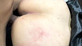 close up fucking tight hermanastra pussy cowgirl riding big cock till creampie cum inside her small tits