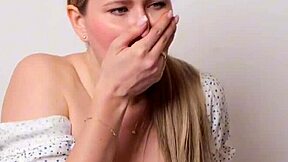 village girl pulls up her skirt to show off her wet pussy secrets