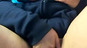 feeling so wet i touch my hairy pussy till i cum hard