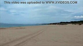 GUY SPILLS MILK ALL OVER NUDE BEACH AMATEUR SEXY BODY!