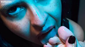 Craving to Lick These Sexy Honey-Coated Feet in Lesbian Threesome?