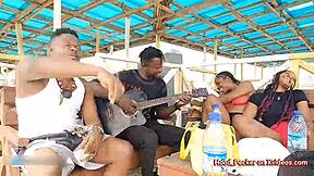 damn, that beach tease with her ebony ass led to crib pussy slamming fun