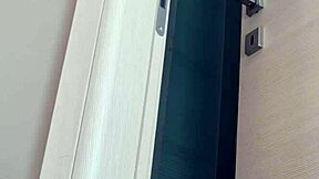 Panties Tease During House Cleaning