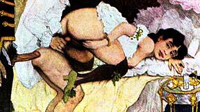 Vintage erotic art teases your deepest antique fantasies!