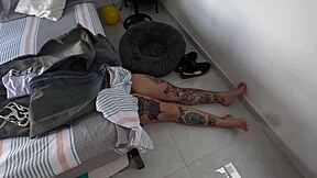 chubby maid didn't know i was home filming her fat ass