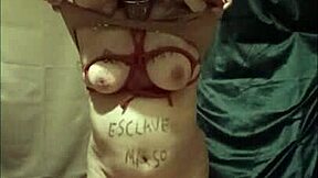 2025 Slave Primus Clan Exhibiting in City Streets Bent Over