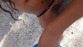 ayun and panteraslindas dive into wild anal lesbian trans action