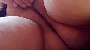 stroking my plump hairy pussy under miniskirt till juicy orgasm hits hard