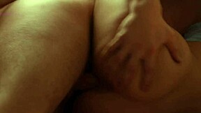 Smoking hot skinny wife begs neighbor for cock while flashing tits