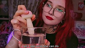 Watch her pussy get wrecked by two massive vibrators until she screams