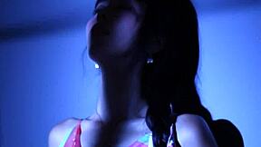 marica hase strips nude flashing asian pussy and boobs!