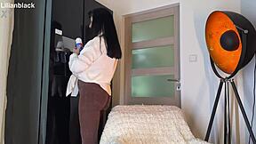 Private amateur teen fingers wet pussy to orgasm in homemade solo movie