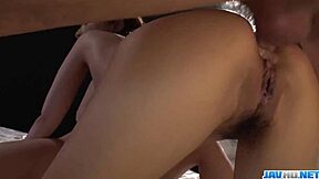 Jyuri Kato stars in hardcore Japanese anal threesome